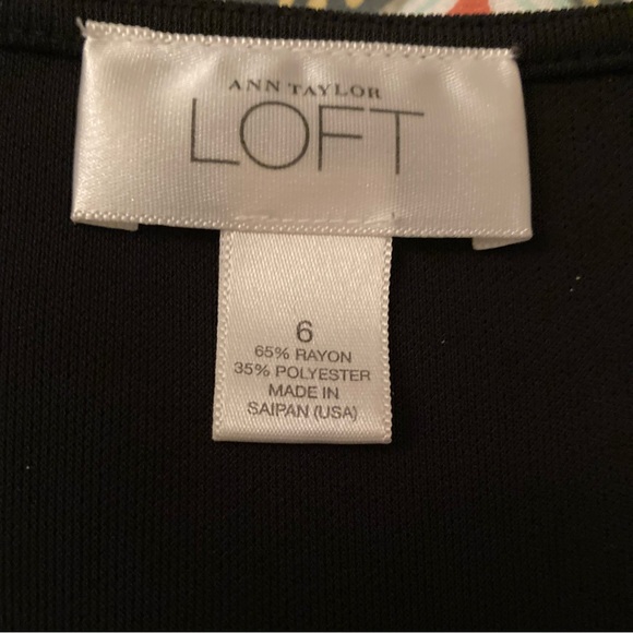 ❤️Ann Taylor Loft LBD size 6 - Picture 5 of 5